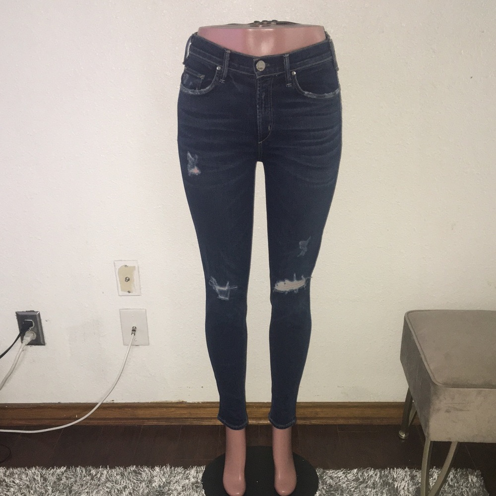 McGuire stretchy dark wash skinny jeans
